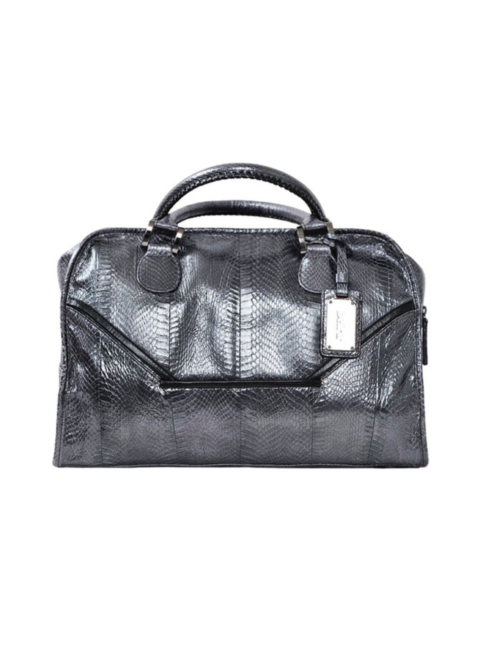NWT BEIRN Small Ali Metallic Black Landsnake